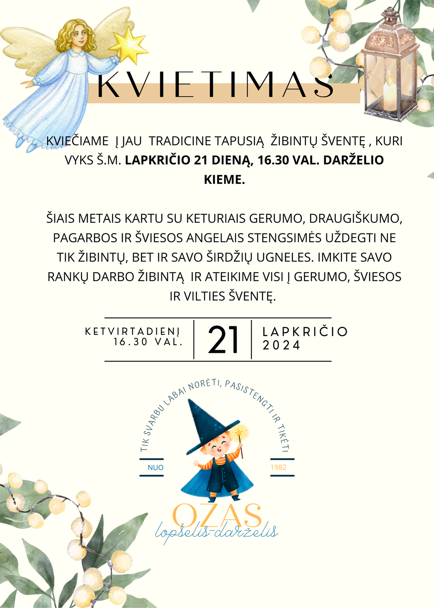 Read more about the article Žibintų šventė