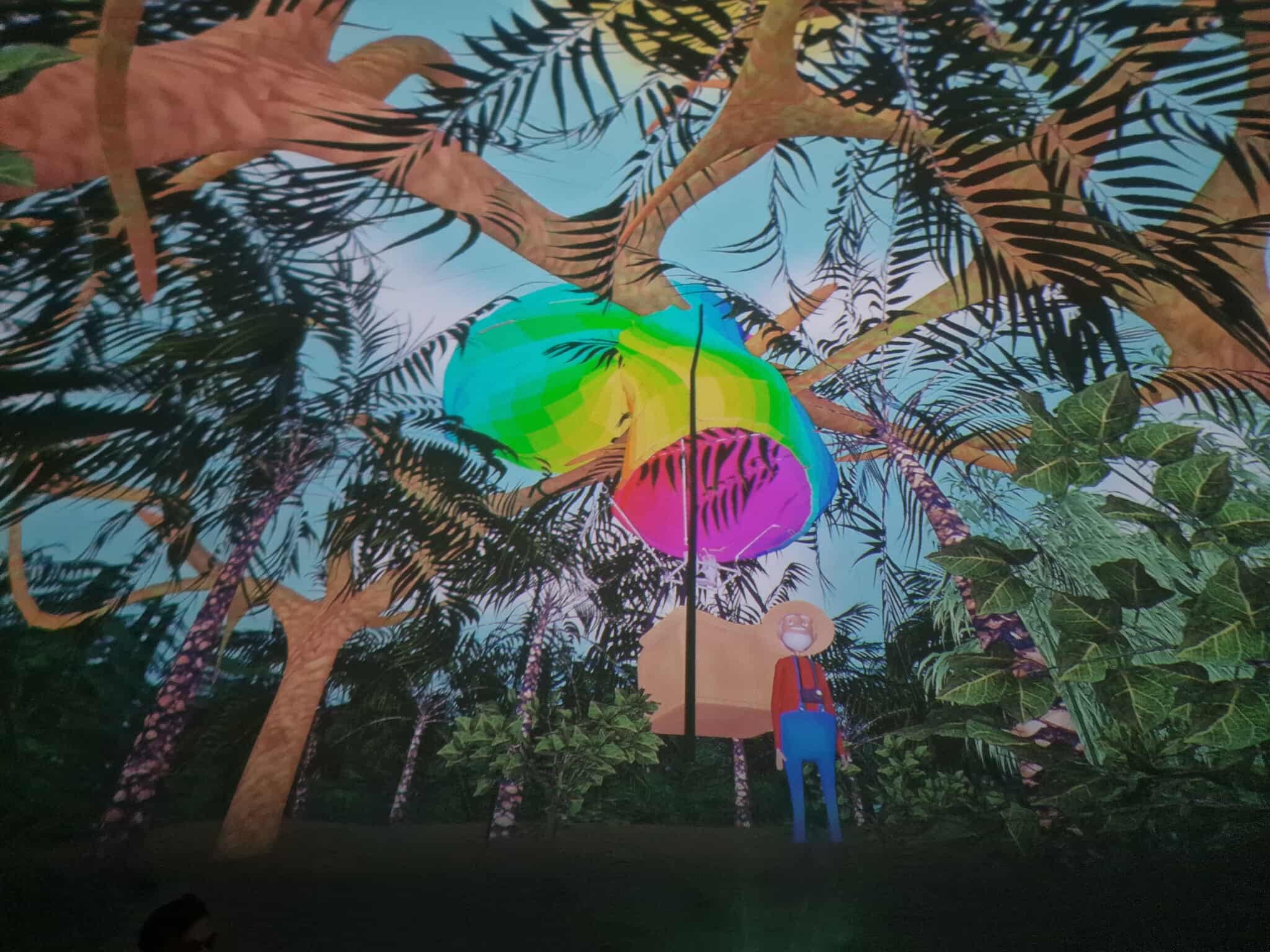 Read more about the article Sferinis kinas darželyje